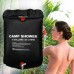 Mokylor Solar Camp Shower Bag - 5 gallons/20L Solar Heating Outdoor Shower Camping Water Bathing Bag - Removable Hose on/off Switchable Shower Head - B07CTQJT8C